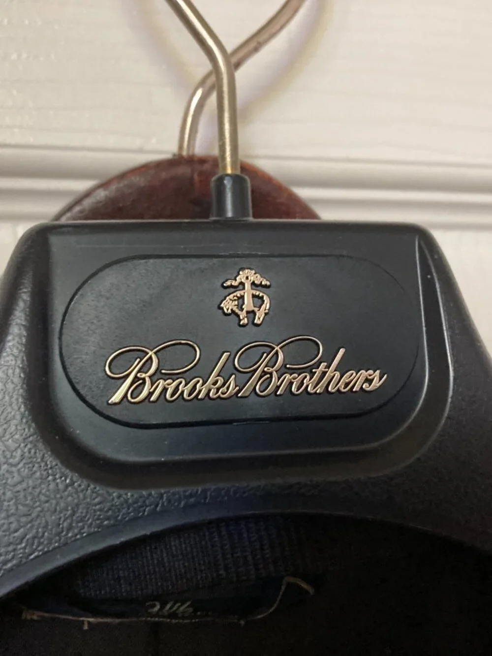 Brooks Brothers Two Pc Suit 42R Wool Charcoal Blue Tints 44